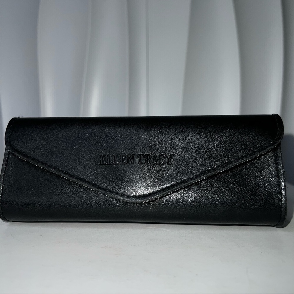 Ellen Tracy Leather Sunglass Case